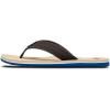 Quiksilver mens Molokai Layback Textured Flip Flop Sandals(Sand)