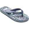 Quiksilver Boy’s Molokai Art Youth Flip-Flop(Black/Black/Grey)