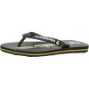 Quiksilver Boy’s Molokai Art Youth Flip-Flop(Black/Green/Black Aqbl100541)