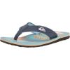 Quiksilver boys Boys Molokai Layback Ii Youth Sandal(Blue 2)