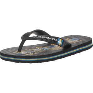 Quiksilver Boy’s Molokai Art Youth Flip-Flop(Black 5)
