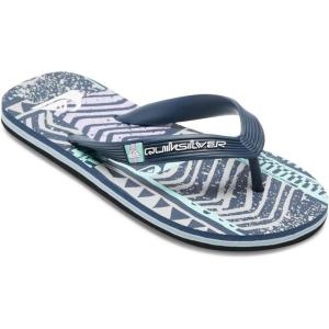 Quiksilver Boy’s Molokai Art Youth Flip-Flop(Black/Black/Grey)
