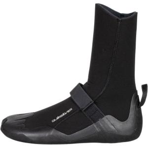 Quiksilver Mens 5mm Sessions Round Toe Surf Bootie(Black)