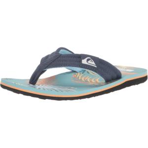 Quiksilver boys Quiksilver Boys Molokai Layback II Youth Sandal(Blue 2)