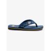 Quiksilver boys Unisex-child Molokai Stitchy Youth Sandal(Blue 1)