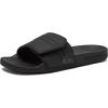 Quiksilver mens Rivi Slide Adjust Sandal(Black/Grey/Black Rivi Slide Adjust)