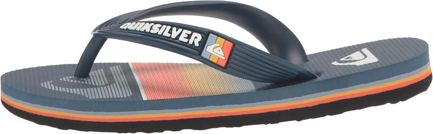 image:imageQuiksilver Boys Molokai Art Youth Flip Flop SandalBlueBlueOrange