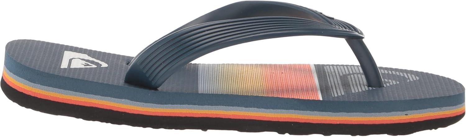 image:imageQuiksilver Boys Molokai Art Youth Flip Flop SandalBlueBlueOrange