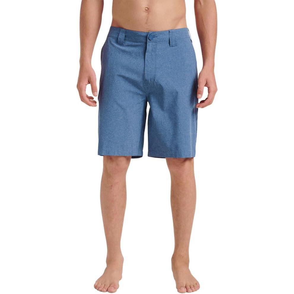 image:imageQuiksilver  Mens Union Heather Amphibian 20 ShortsImsindigo Mist