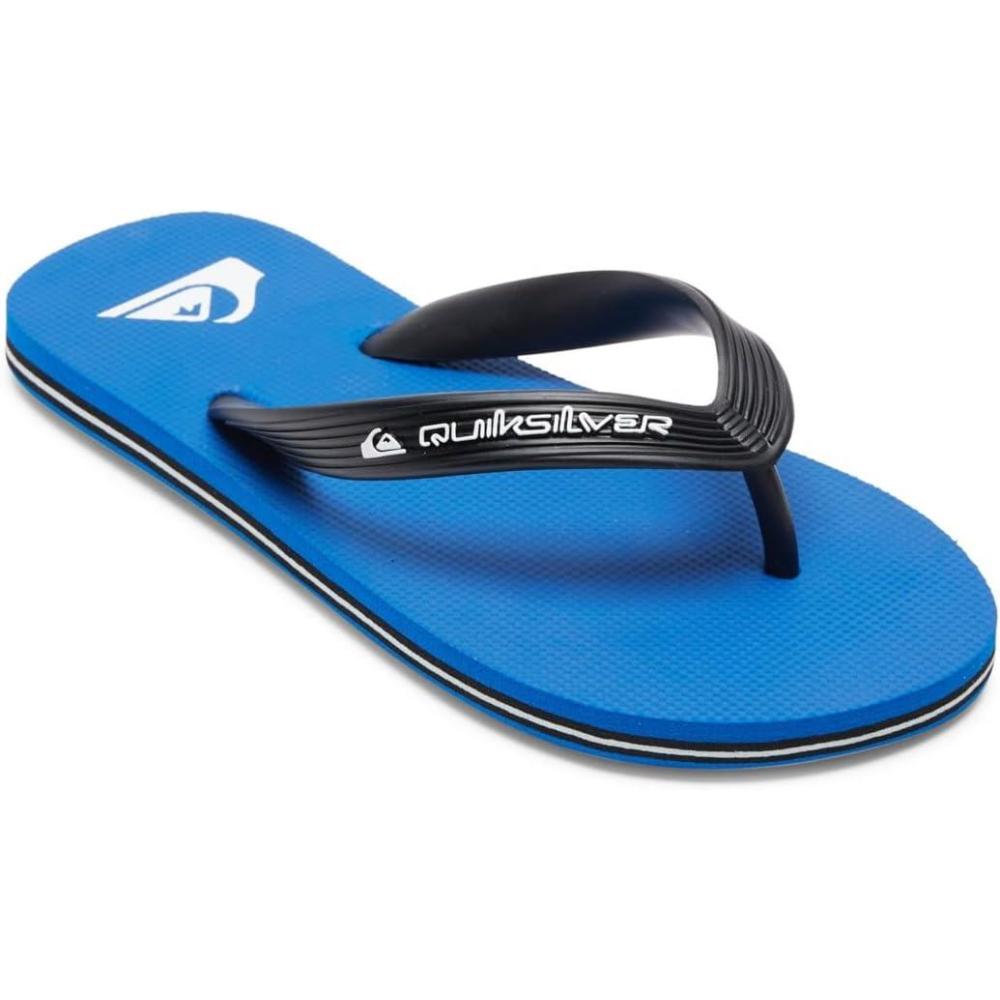 image:imageQuiksilver Boys Slaps Molokai Core Youth Flip Flop Blue 1 usfootwearsizesystem littlekid numeric medium numeric3