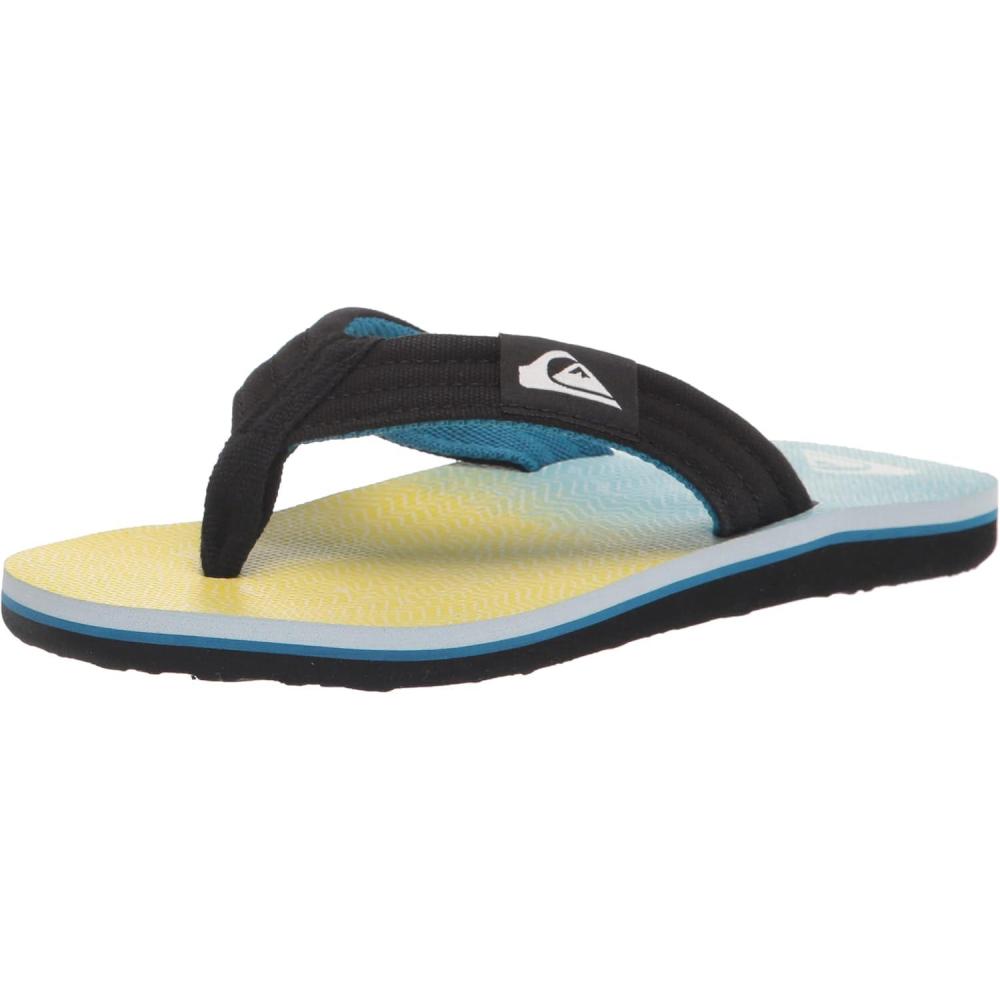 image:imageQuiksilver boys Molokai Layback Youth Flip Flop SandalsBlueBlueYellow