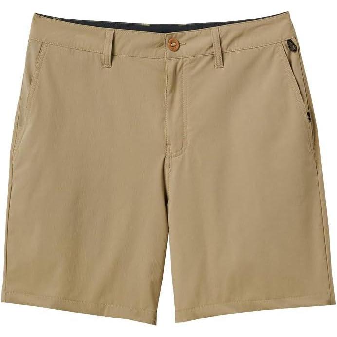 image:imageUnion Transit 19 Amphibian Hybrid Shorts Granite GrayTwill