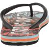 Quiksilver Boy’s Molokai Art Youth Flip Flop Sandal(Black/Orange/Orange)