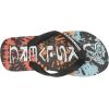 Quiksilver Boy’s Molokai Art Youth Flip Flop Sandal(Black/Orange/Orange)