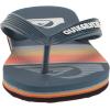 Quiksilver Boy’s Molokai Art Youth Flip Flop Sandal(Blue/Blue/Orange)