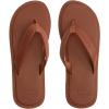 Quiksilver Men’s Beach & Pool Shoes(Brown Tan Solid Tkd0)
