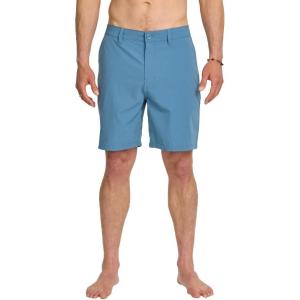 Union Transit 19″ Amphibian Hybrid Shorts – Granite Gray(Copen Blue)