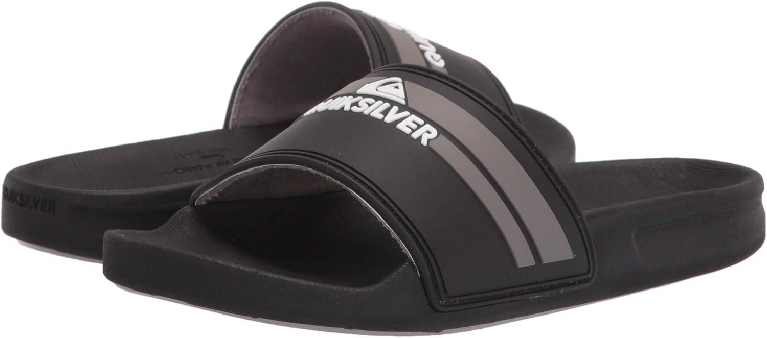 image:imageQuiksilver boys StrapBlackGreyBlack Rivi Slide Youth