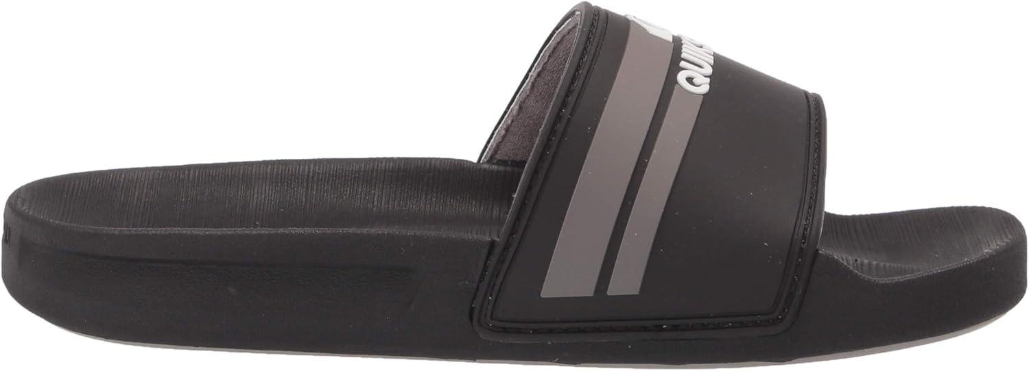 image:imageQuiksilver boys StrapBlackGreyBlack Rivi Slide Youth