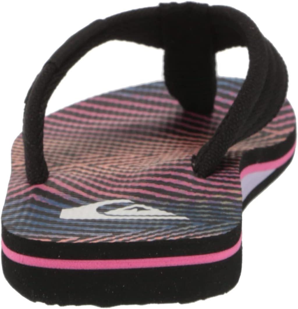 image:imageQuiksilver boys Unisexchild Molokai Layback II Youth SandalBlackOrangeGrey