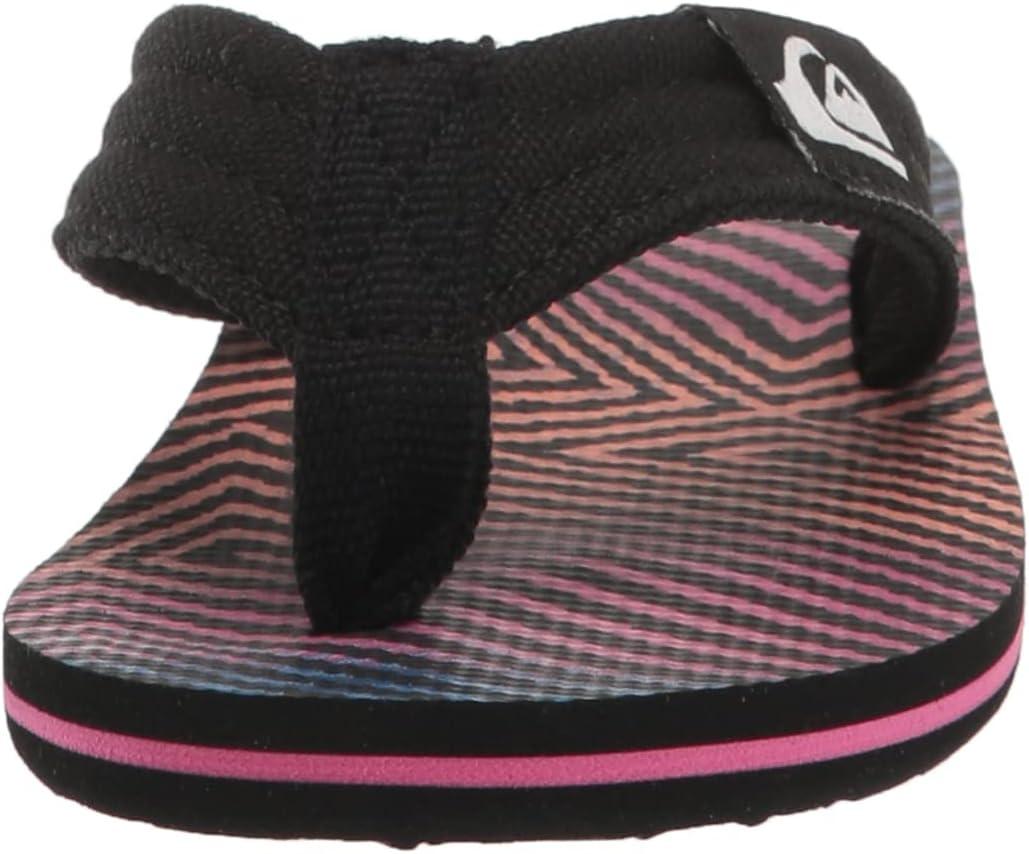 image:imageQuiksilver boys Unisexchild Molokai Layback II Youth SandalBlackOrangeGrey