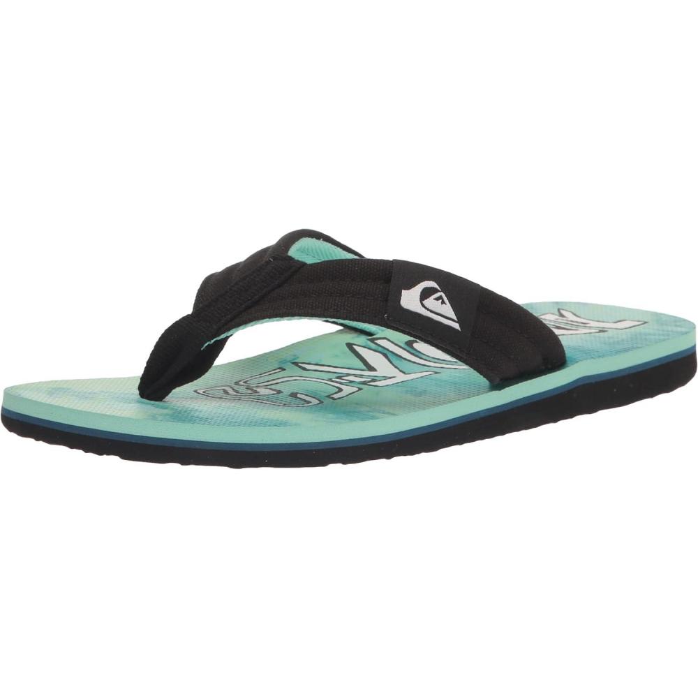 image:imageQuiksilver boys Unisexchild Molokai Layback II Youth SandalGreenBlueYellow