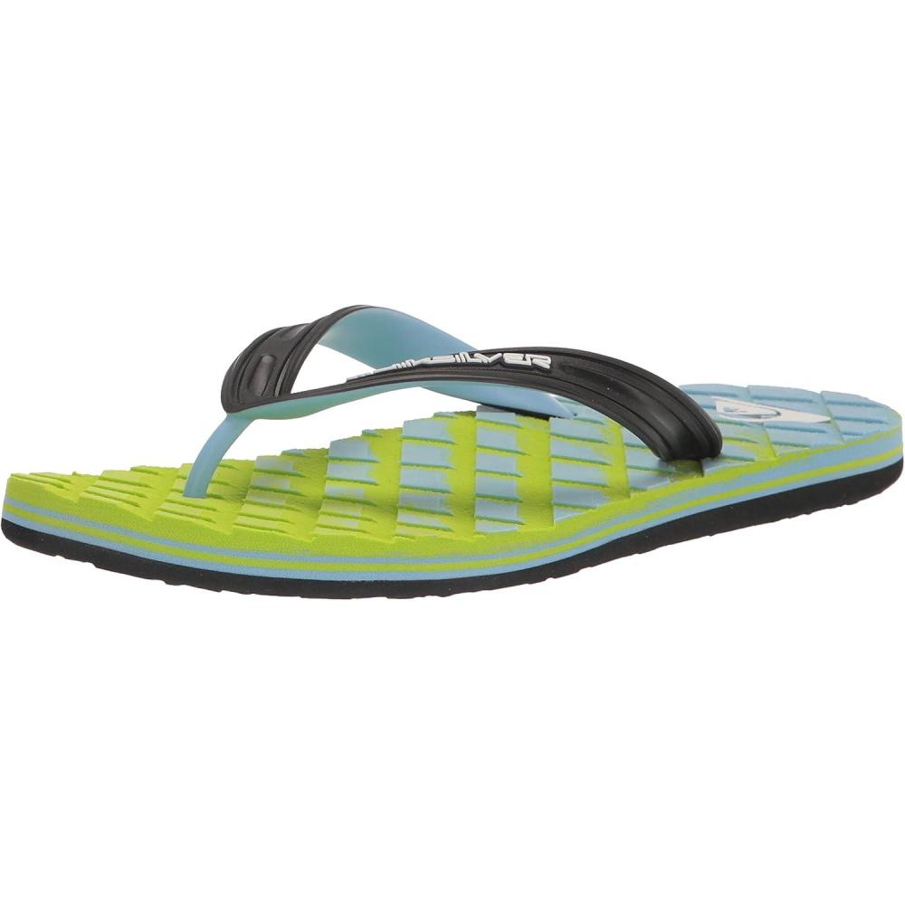 image:imageQuiksilver mens Quiksilver Mens Oahuey 3 Point Flip Flop SandalGreen 1