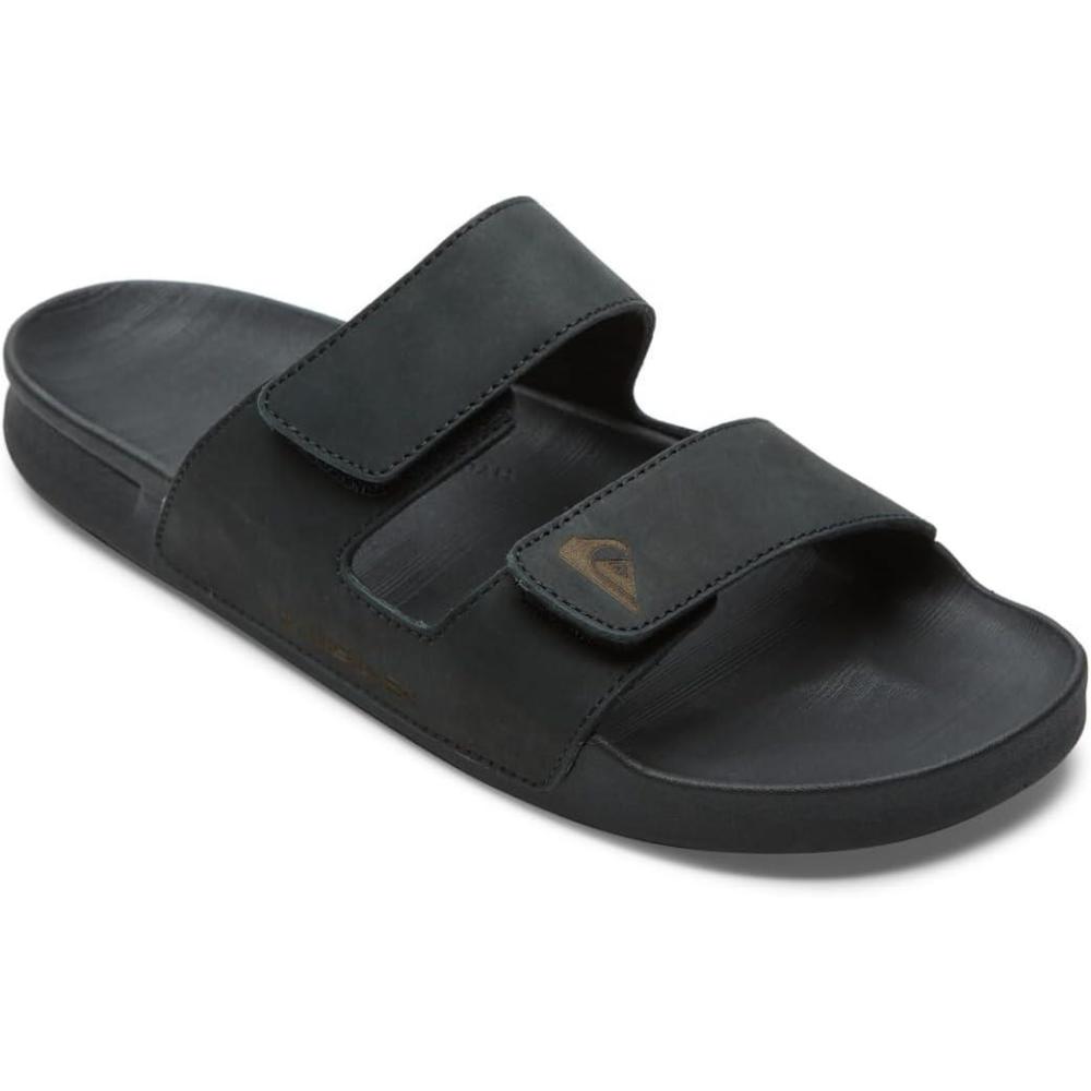 image:imageQuiksilver mens Rivi Leather Double Adjust RfBlack 1