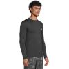 Quiksilver Men’s DNA Logo Surf Tee Long Sleeve Surf Tee(Phantom Heather)