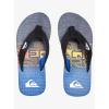 Quiksilver boys Unisex-child Molokai Layback II Youth Sandal(Blue 6)