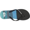 Quiksilver mens Molokai Panel 3 Point Sandal Flip-flop(Blue 3)