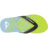 Quiksilver mens Quiksilver Men’s Oahuey 3 Point Flip Flop Sandal(Green 1)
