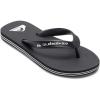 Quiksilver Unisex-Child Molokai Panel Youth 3 Point Sandal(Charcoal)