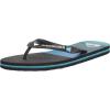 Quiksilver mens Molokai Panel 3 Point Sandal Flip-flop(Blue 3)