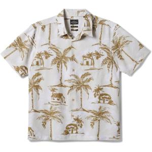 Quiksilver – Mens Off The Grid Short Sleeve Woven Shirt(Bone White)