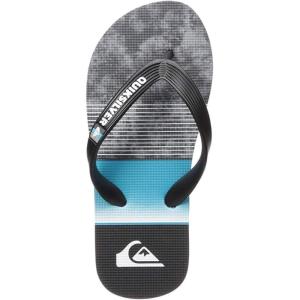 Quiksilver Boy’s Molokai Slab Youth Sandal(Black/Blue/Grey)