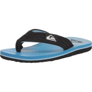 Quiksilver boys Unisex-child Molokai Layback II Youth Sandal(Blue 7)