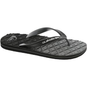 Quiksilver mens Quiksilver Men’s Oahuey 3 Point Flip Flop Sandal(Grey 1)
