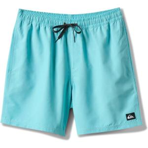 Solid Golden Haze 17″ Everyday Swim Trunks by O5 Quiksilver(Asy-aqua Sky)