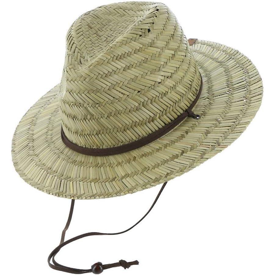 image:imageQuiksilver Mens Jettyside 2 Sun Protection Lifeguard Straw HatNatural