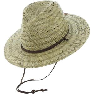 Quiksilver Mens Jettyside 2 Sun Protection Lifeguard Straw Hat(Natural)