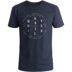 Quiksilver Men’s Run T-Shirt(Navy Blazer)