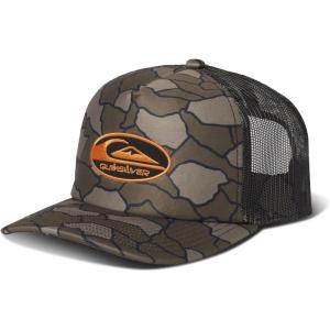 Quiksilver Slab Grifter Trucker Hat – Camo