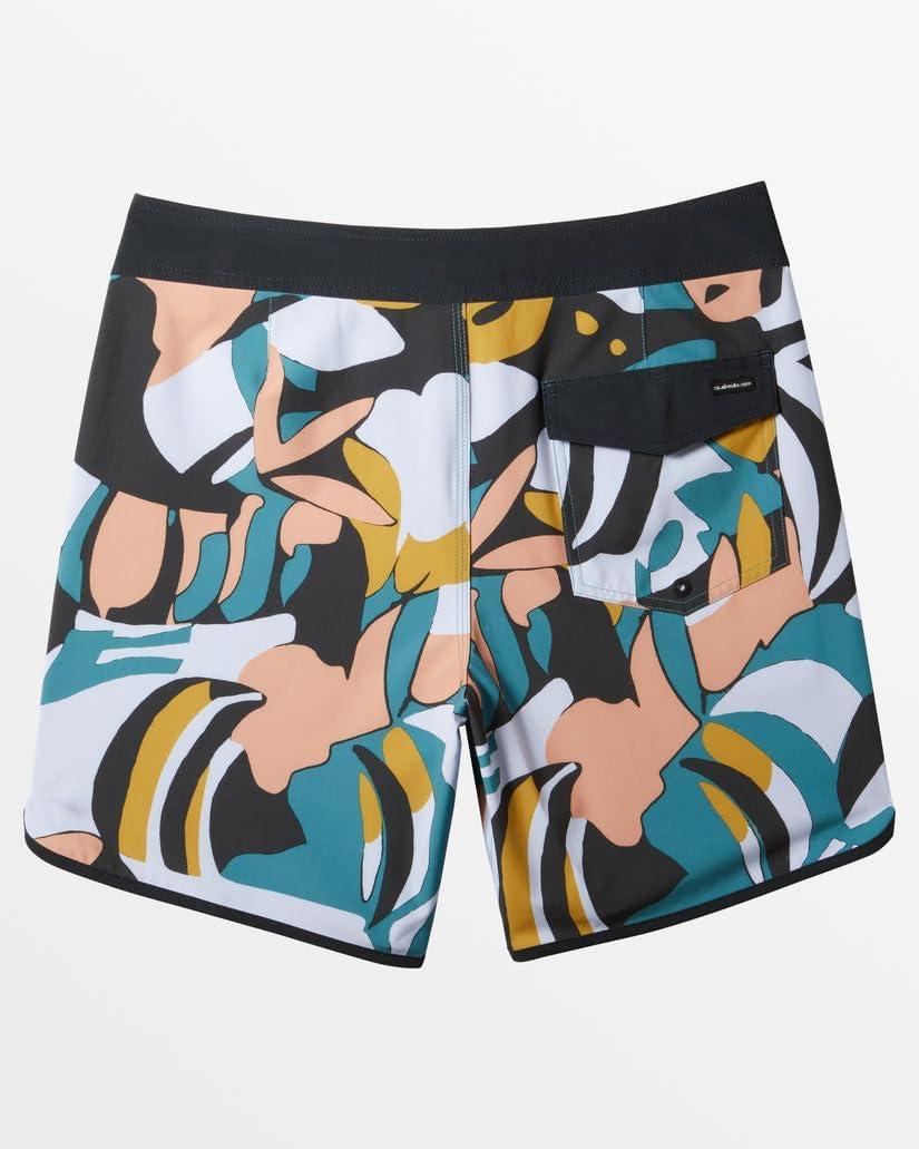 image:imageQuiksilver Mens Surfsilk Scallop 19 Boardshort Swim TrunkBlack