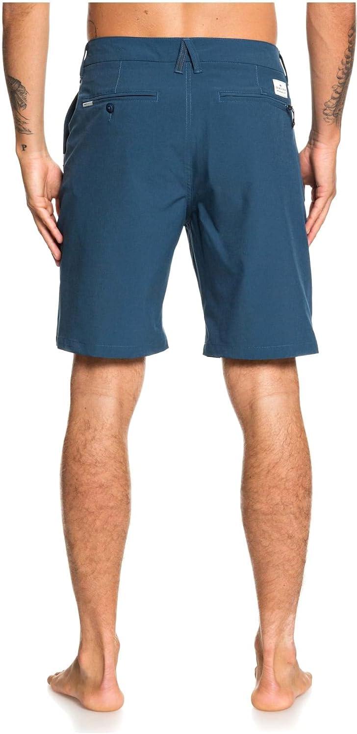 image:imageQuiksilver Mens Union Amphibian 20 Inch Water Friendly Hybrid Short 2844Majolica Blue