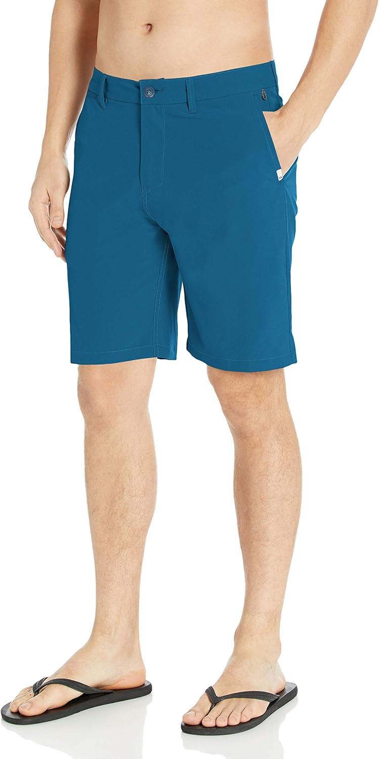 image:imageQuiksilver Mens Union Amphibian 20 Inch Water Friendly Hybrid Short 2844Majolica Blue