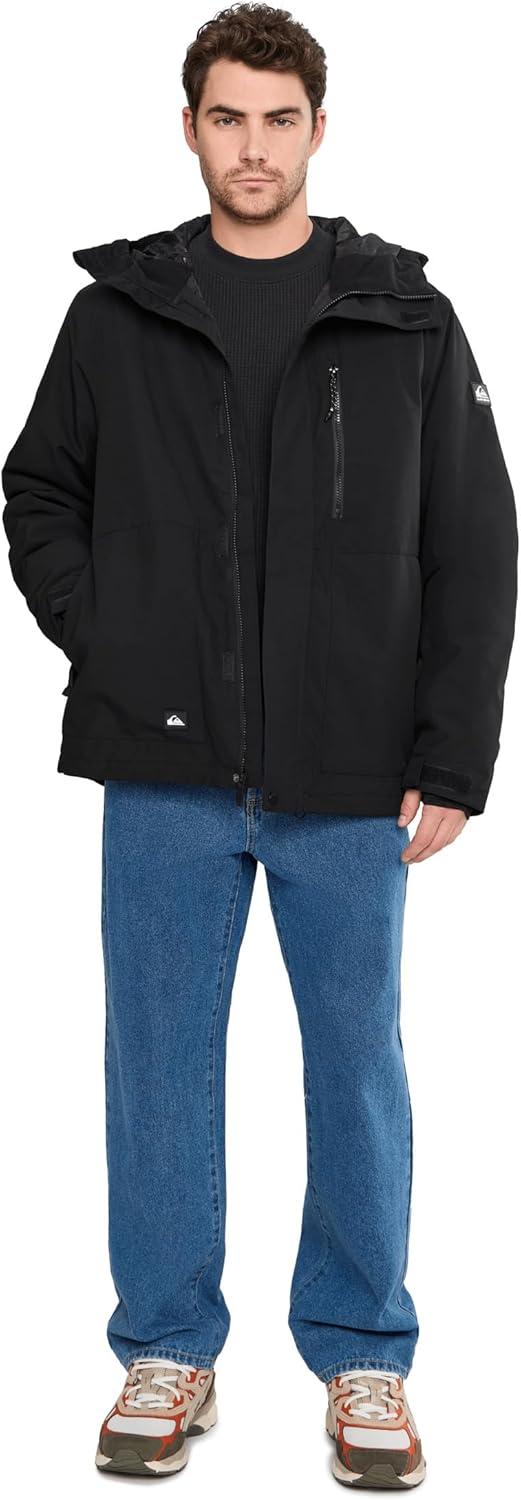 image:imageQuiksilver mens Mission Solid Snow JacketBlack