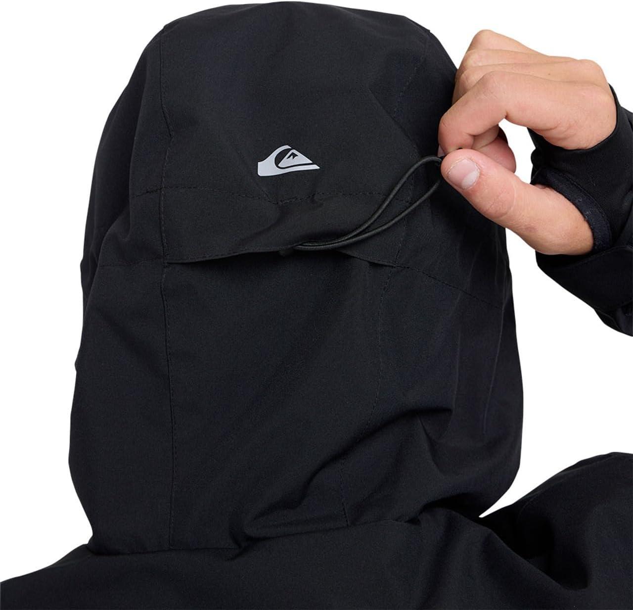 image:imageQuiksilver mens Mission Solid Snow JacketBlack