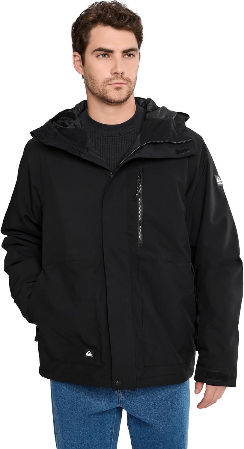 image:imageQuiksilver mens Mission Solid Snow JacketBlack
