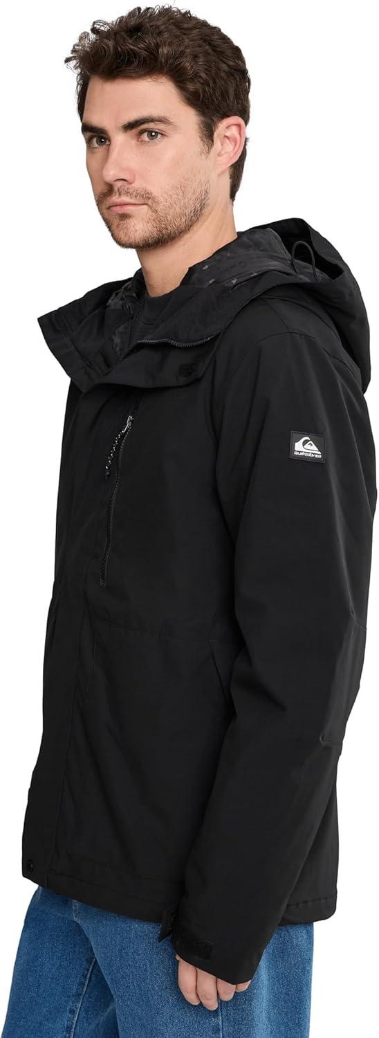 image:imageQuiksilver mens Mission Solid Snow JacketBlack